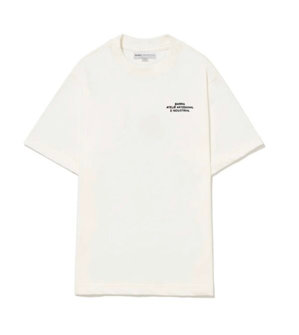 Screenshot CAMISETA BARRA CREW "OCTÓGONOS FLORIDOS" OFF WHITE