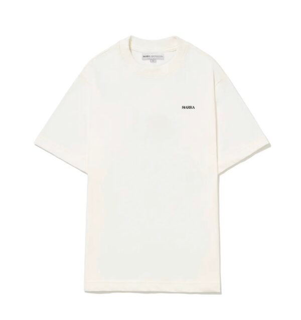 CAMISETA BARRA CREW "NÃO EXISTE ARTE SEM PÚBLICO" OFF WHITE