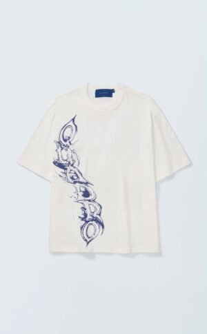 T-SHIRT QUADRO FALL BOXY OFF WHITE