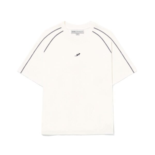bc1c69e0-baff-4134-a07c-301cee581056 CAMISETA BARRA CREW RECORTADA "B GARÇA" OFF WHITE